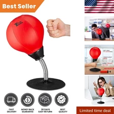 Suction Cup Stress Relief Ball: Heavy Duty Desktop Punching Bag for Everyone