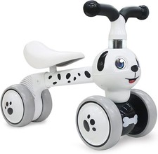 XIAPIA Baby Balance Bike 1 2 3 Years Old Boys Girls 10-36 Months, Dog Spot 