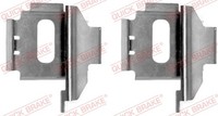 Quick Brake ZubehöRsatz Scheibenbremsbelag 109-1283 FüR Mercedes Sprinter B903