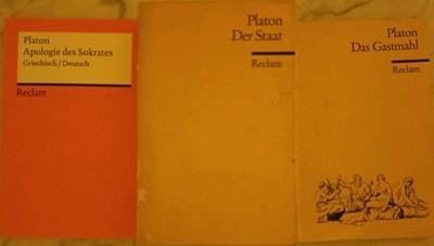 Reclam Konvolut Platon (3 Bücher)