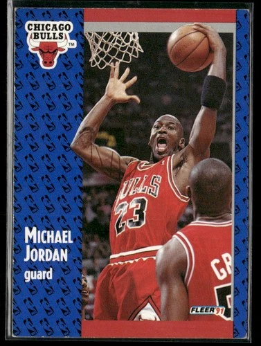 1991-92 Fleer Michael Jordan Chicago Bulls #29