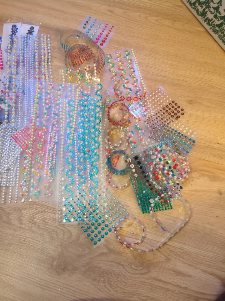 Restposten Steine Selbstklebend Bastel Zubehör DIY  - Bild 2 von 4