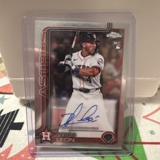 2025 Topps Chrome - Pedro Leon RC Auto #RA-PL