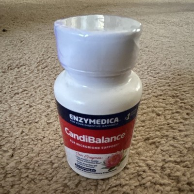 Enzymedica CandiBalance Microbiome Support Capsules 42 ct Exp 04/27