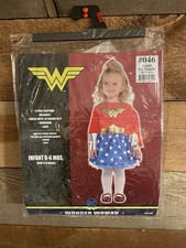 NEW - Wonder Woman Halloween Costume - DC Comics - Infant 0-6 Months
