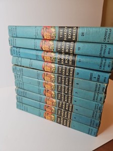 Vtg. Lot Of 10, 1960s The Hardy Boys Mystery Stories Novels  Franklin W Dixon
