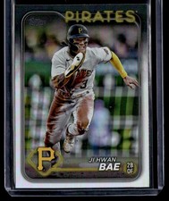 2024 TOPPS SERIES 1 RAINBOW FOIL JI HWAN BAE PITTSBURGH PIRATES #160