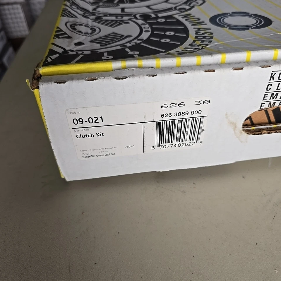 Kit embrague transmisión LuK 09-021 Foto 2 de 4