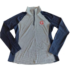 NWT Cutter & Buck Gonzaga Bulldogs 1/4 Zip Pullover Sz Women’s Medium