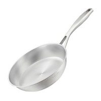 Silberthal Edelstahl Pfanne Unbeschichtet - Induktion - Profi Bratpfanne 20 Cm