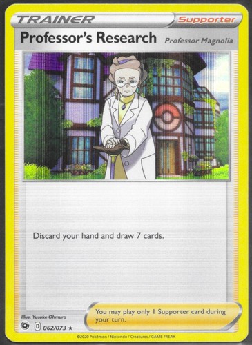 Professor's Research [Professor Magnolia] Holo Rare Champion's Path 62/73 LP