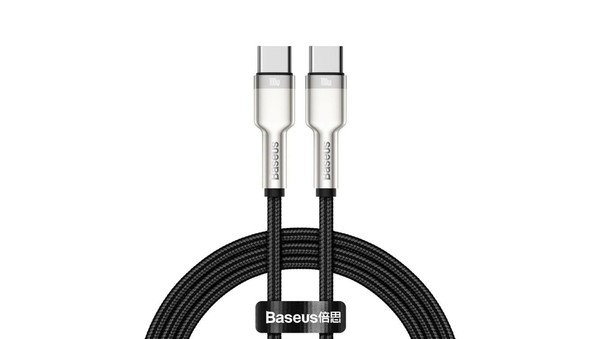 Kabel USB-C DO USB-C Baseus Cafule, 100W, 1M (Czarny) Kabel USB CATJK-C01 Baseus-image