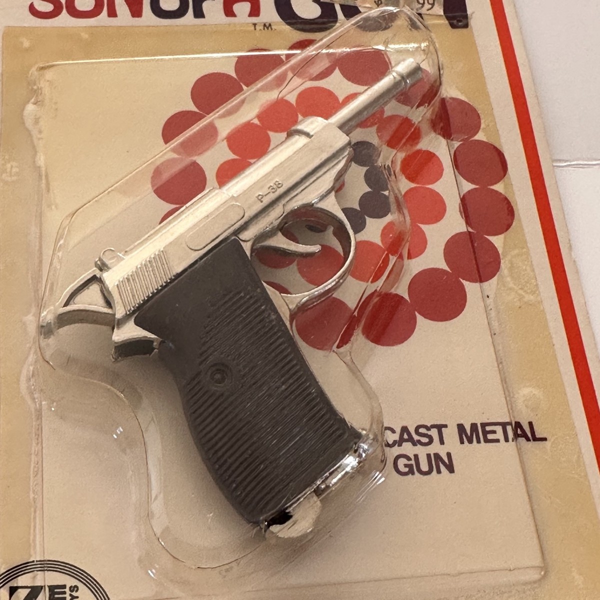 Walther P38-K 9mm ガスガン 用パーツ フレーム完品 1981 ZEE TOYS SON OF A GUN 