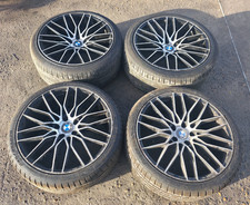 BMW 5 3 7 Series Alloy Wheels R20 Brand New Front Tyres 5x120