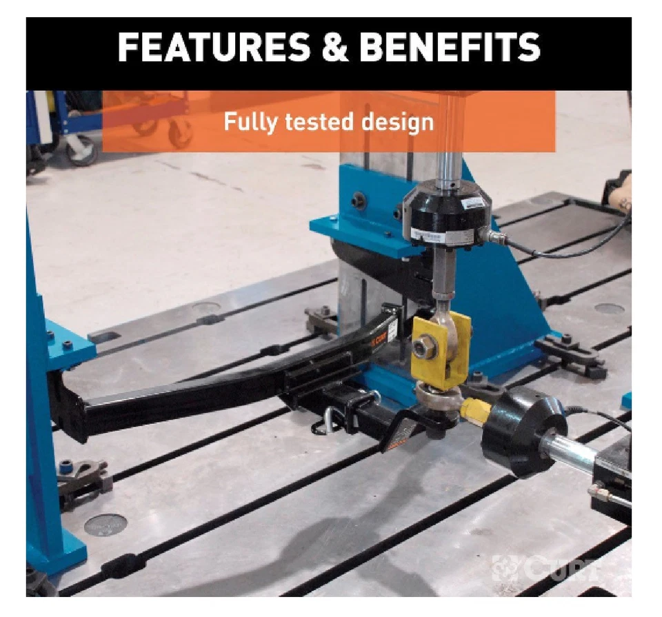 CURT CLASS 2 TRAILER HITCH 123333 FOR 2005-2009 PONTIAC G6 Foto 4 de 4