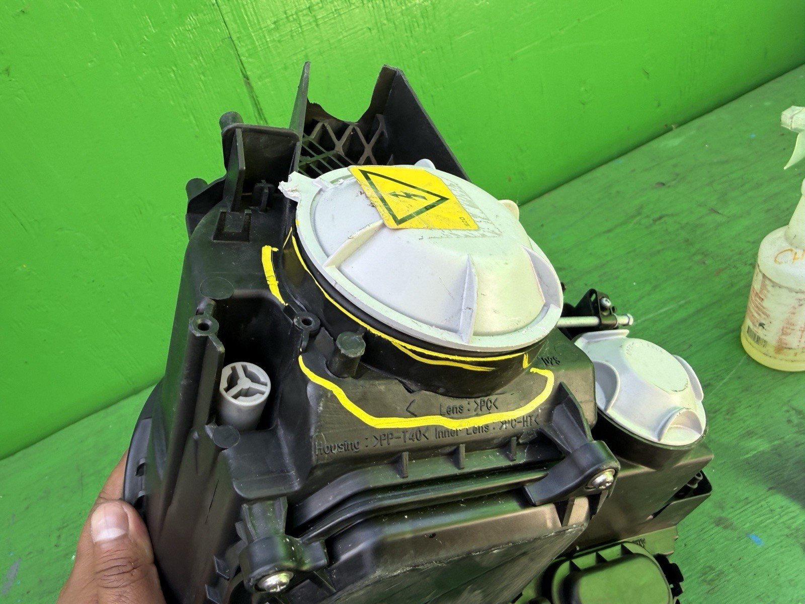 2006-2012 BENTLEY CONTINENTAL LEFT SIDE HEADLIGHT XENON HID OEM‼️ONLY FOR PARTS