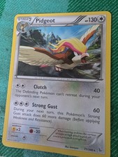 Pokémon TCG Pidgeot Flashfire 77/106 Regular Rare LP.