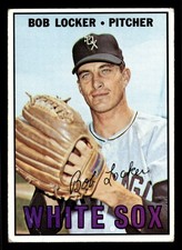 1967 Topps #338 Bob Locker - Chicago White Sox (Low Grade)