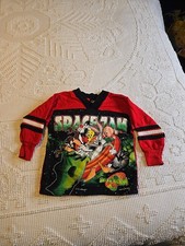 Vintage 90s Space Jam Looney Tunes Kids Long Sleeve Size 3t/4t RARE