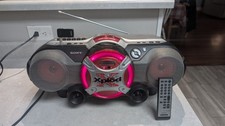 Sony CFD-G50 CD/Radio/Cassette Boombox With Bluetooth Adapter 