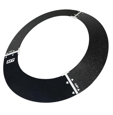AFP Full-Brim Tinted Smoke Polyurethane Plastic Sun One Size,