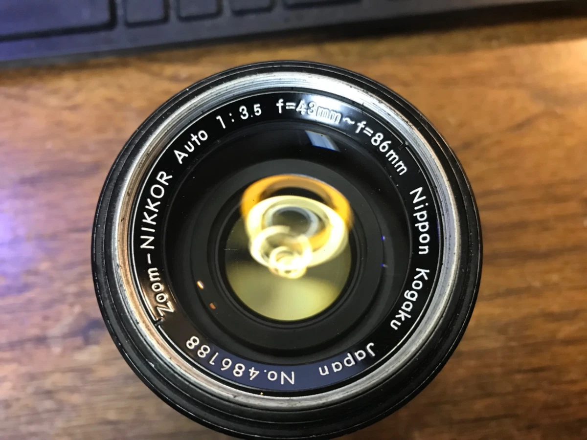 Nikon f/3.5 Camera Lenses 43-86mm Focal for sale | eBay