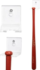 Acrylic Wall Mounts Stands for Small Mini Baseball Bat