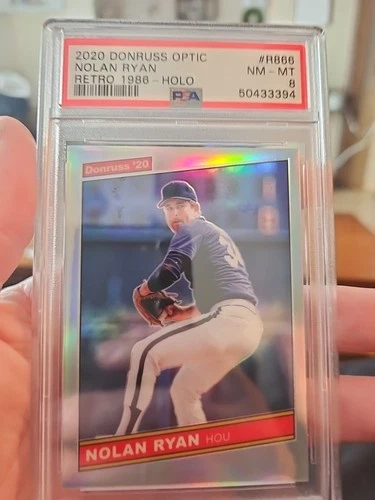 2020 Panini Donruss Optic - Retro 1986 Nolan Ryan #R86-6 Holo Prizm