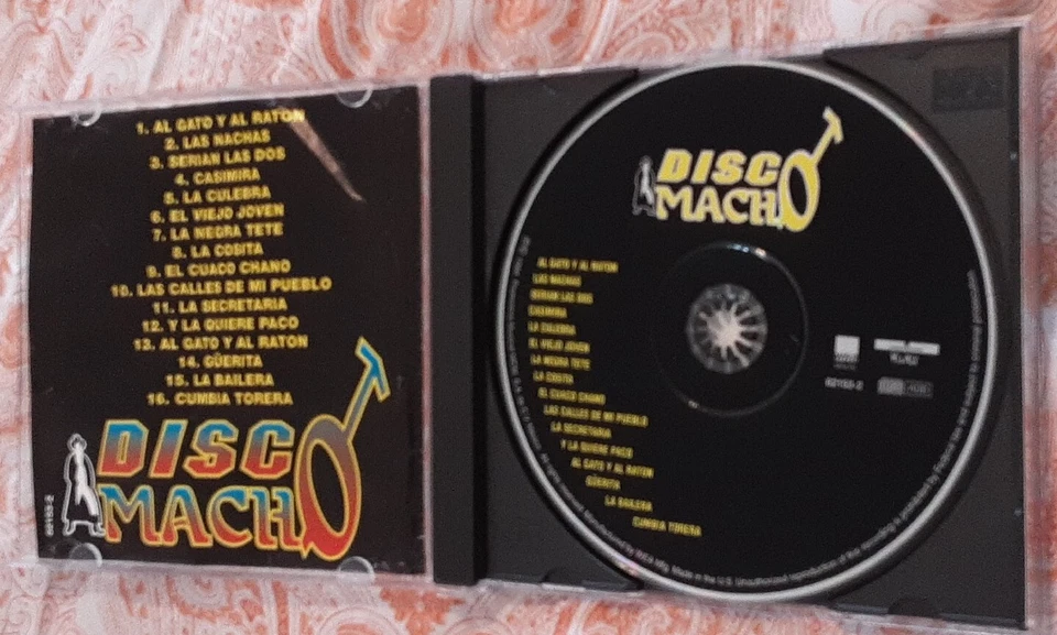 Disco Macho ,El Autentico y Original.cd Foto 3 de 3
