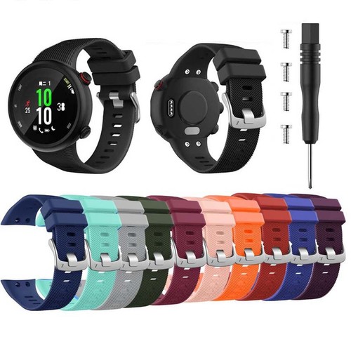Cinturino da Polso Sport Orologio Bracciali Fascia per Garmin Forerunner 45/Forerunner  45S | eBay