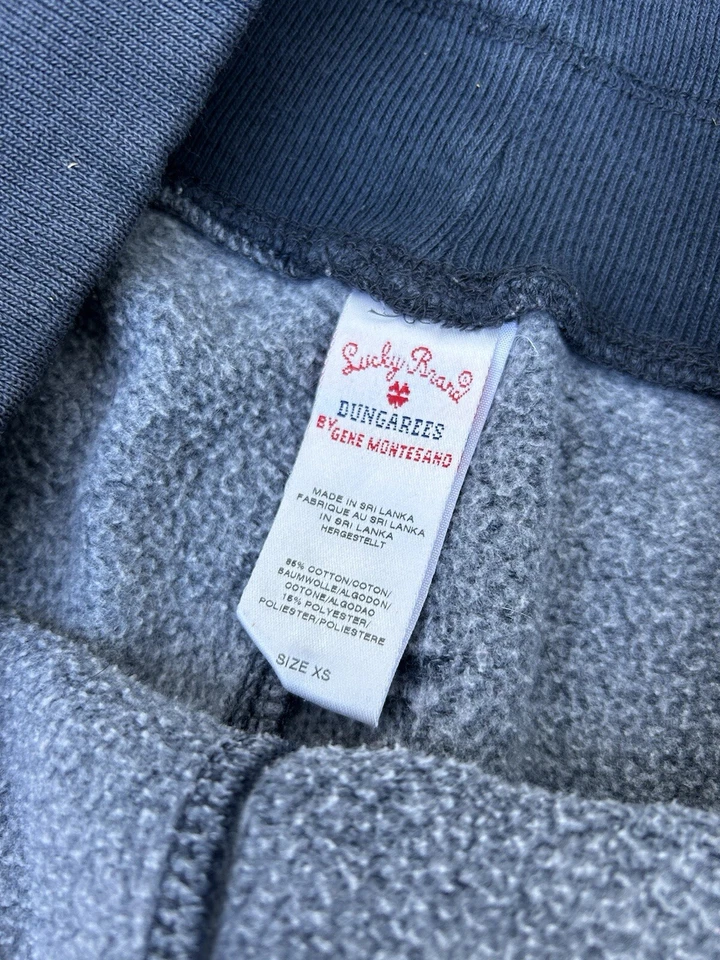 Y2K Lucky Shorts Women’s XS Gray Floral Casual Cut Off Vintage - Image 3 of 4