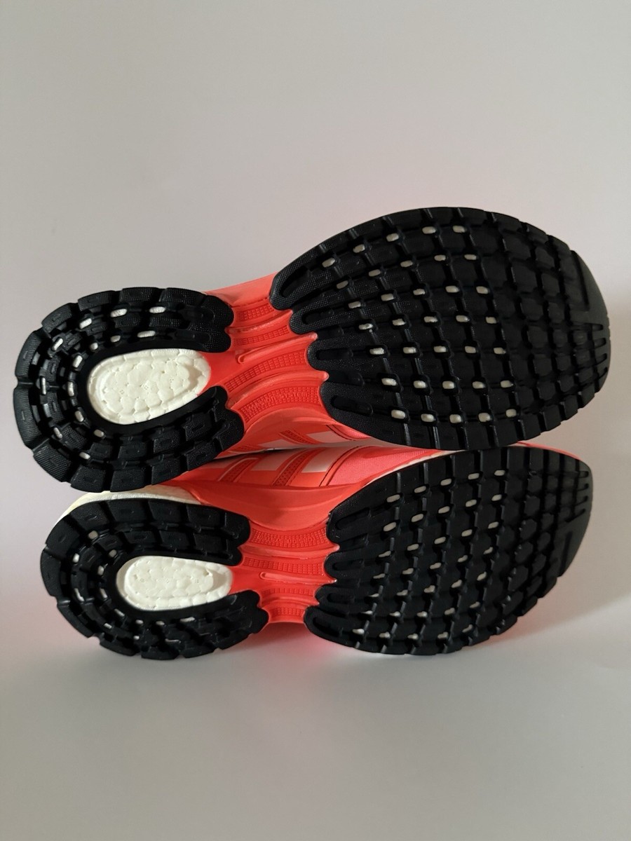 adidas Men's 8.5 RESPONSE BOOST TECH Running Shoes Bold Orange