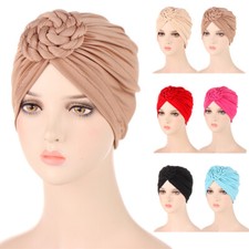 Muslim Women Hijab Cancer Chemo Cap Beanies Turban Hat Head Wrap Headscarf Cover