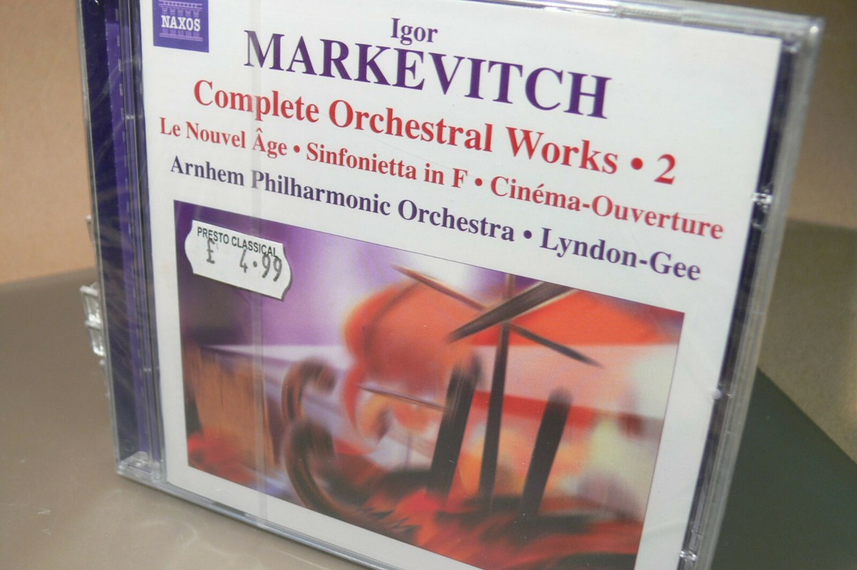 クラシック Igor Markevitch: The Complete Recordings Igor Markevitch - Markevitch: Complete Orchestra Music, Vol.1