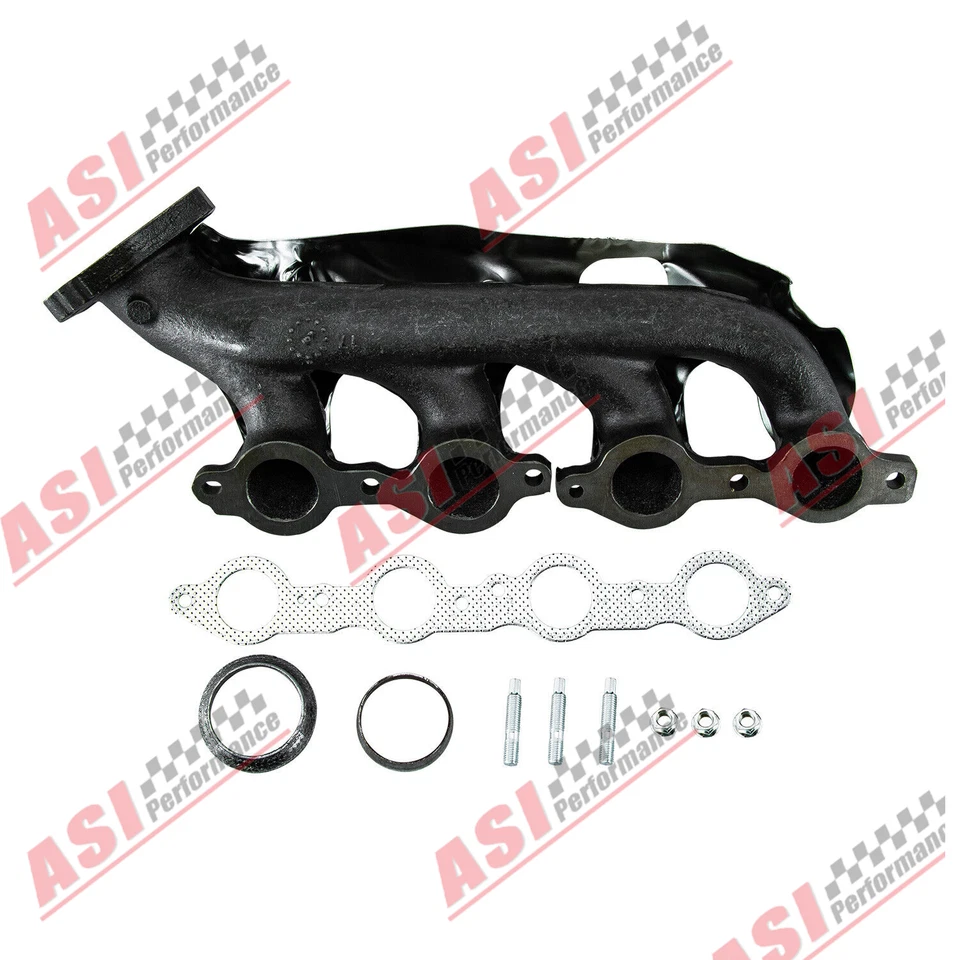 Left & Right Exhaust Manifold For Chevy Silverado GMC Sierra 2500 1500 Yukon US - Image 2 of 4