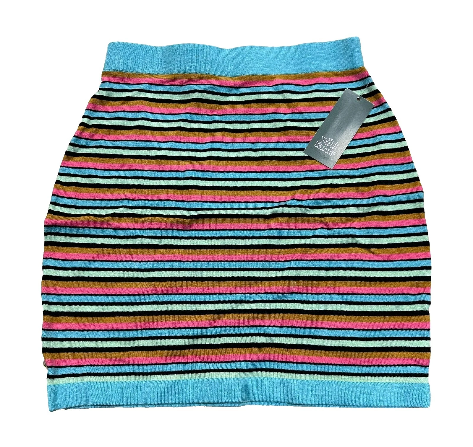 Crochet Striped Skirts for Women