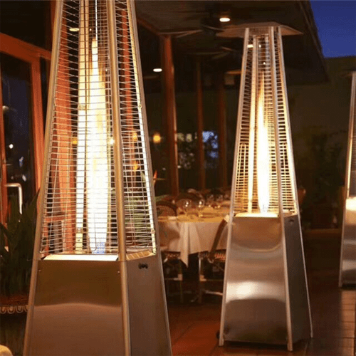 Pyramid Outdoor Patio Heater 13KW Adjustable Power Waterproof Windproof Protect - Picture 3 of 14