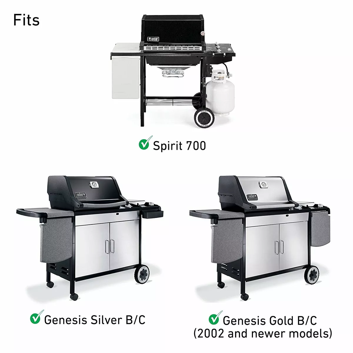 Weber e320 genesis top