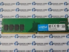 CRUCIAL 8 GB DDR4 DESKTOP RAM PC4-2400 1Rx8 CT8G4DFS824A.M8FJ, SKU 16222