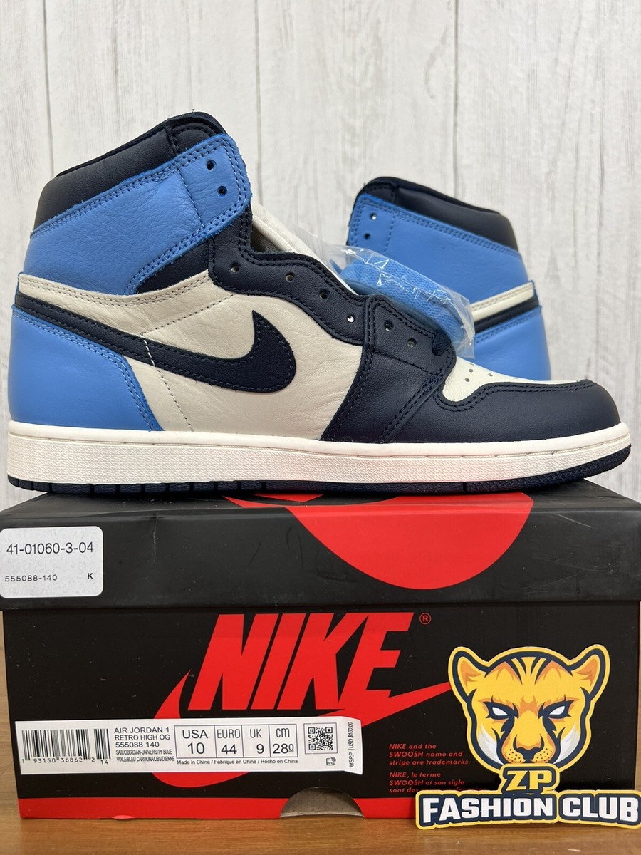 Air Jordan 1 Retro High Obsidian UNC University Blue MENS Air Jordan 1 Retro High Obsidian UNC University Blue MENS