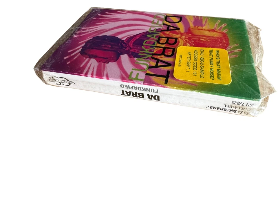 Da Brat Funkdafied 1994 Cassette Single New sealed - Image 4 of 4