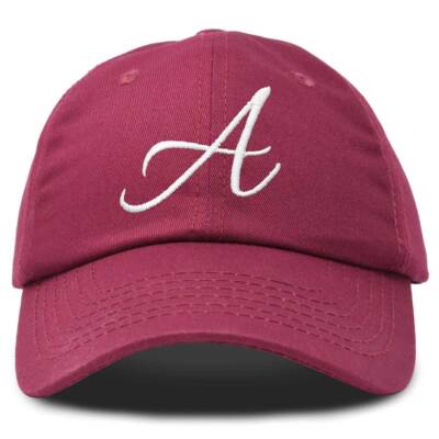Dalix Initial Letter A Hat