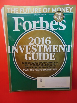FORBES Magazine 2016 Investment Guide