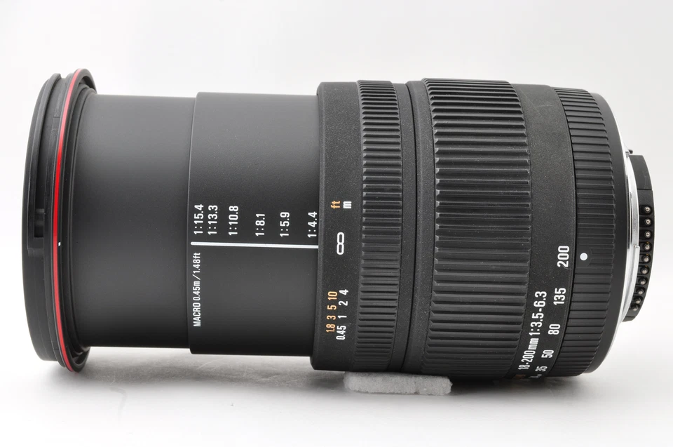 Near MINT Sigma 18-200mm f/3.5-6.3 DC Zoom Lens for NIKON F mount Fast Delivery - Image 4 of 4