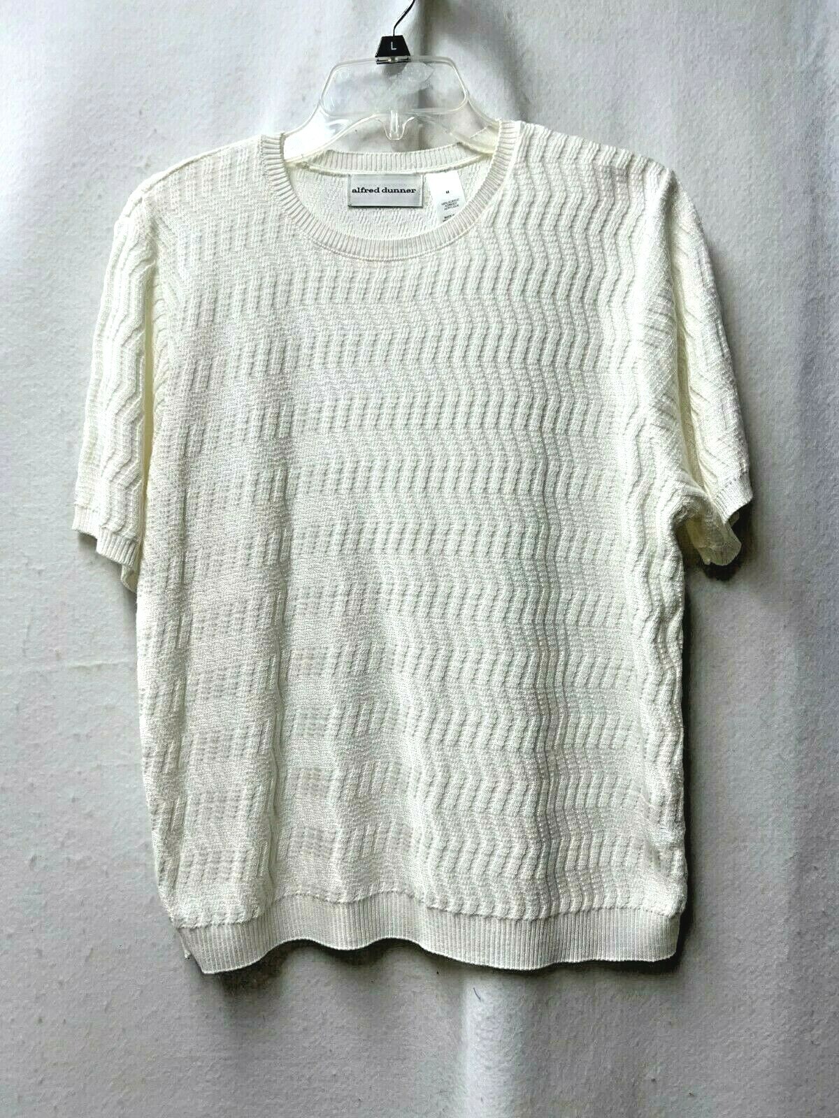 ALFRED DUNNER White Short Sleeve 