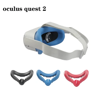 TNE VR Eye Silicone Front Face Cushion Cover & Thumb Caps for Oculus Quest 2 Headset