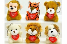 Keychain Cute Animal With I Love You Heart 68916