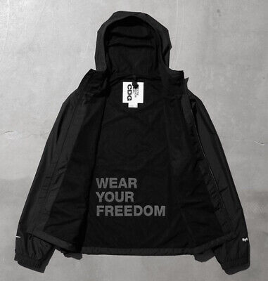 The North Face X CDG Hydrenaline JacketColor:TNF Black Size The North Face X CDG Hydrenaline JacketColor:TNF Black Size