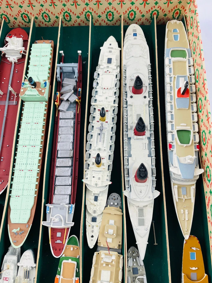 16 x modellino nave 1:1250 nave in ghisa - Immagine 3 di 4