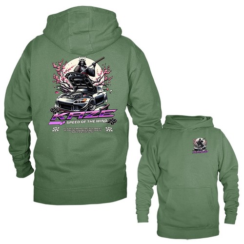 Sudadera con capucha Samurai Car Importado Afinada Personalizada JDM Coche Deportivo - Imagen 10 de 10